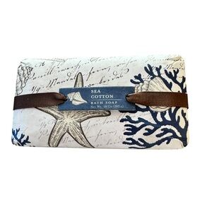 New Commonwealth Soap & Toiletries 10 Ounce Bar of Sea Cotton Soap Made in USA